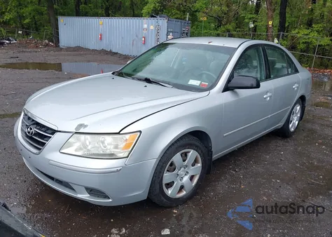 2009 Hyundai Sonata Gls z USA, uszkodzony, nr VIN 5NPET46C69H557498